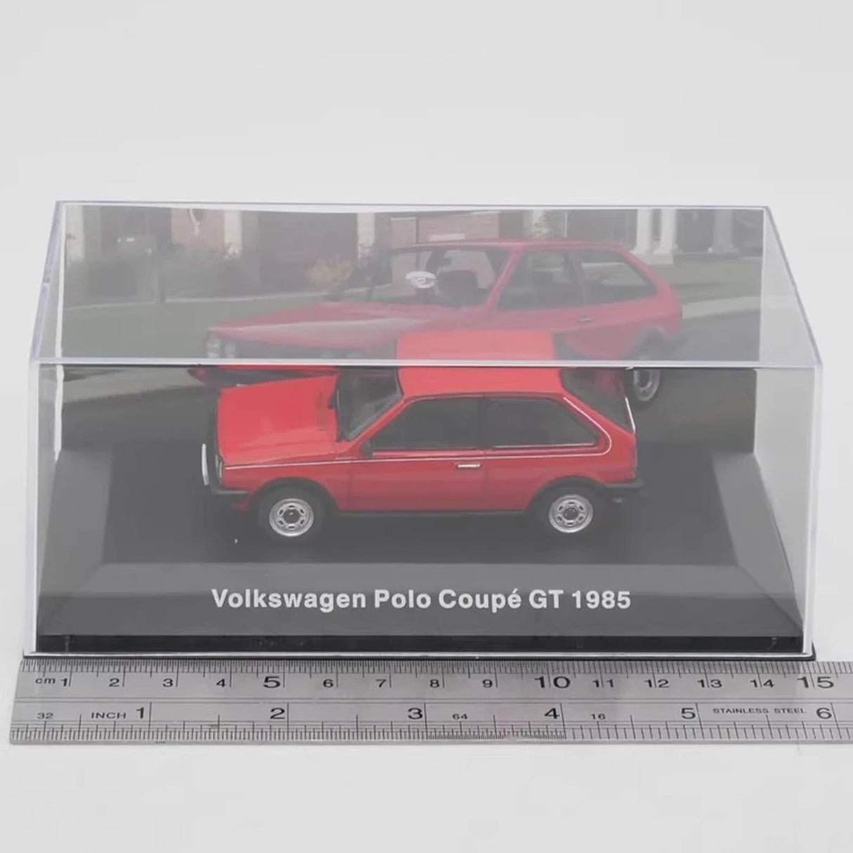 IXO Volkswagen 1985 Polo GT Red 1:43 – Collectible Diecast Model Die-Cast