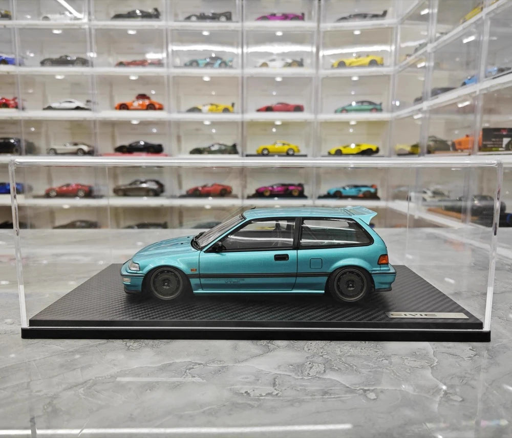 Ignition Honda 1987 Civic EF SiR Blue 1:18 – Collectible Resin Model Resin