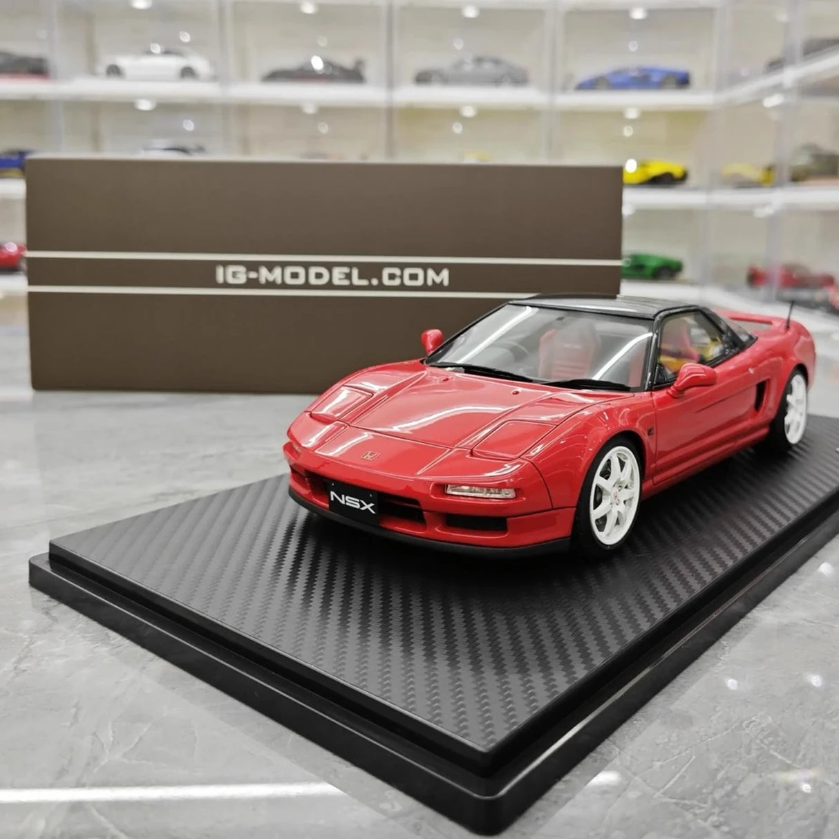 Ignition Honda 1990 NSX NA1 Red 1:18 – Collectible Resin Model Resin