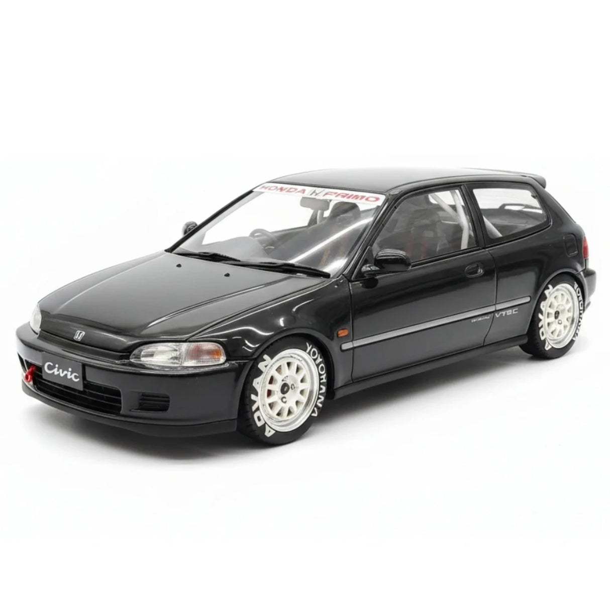 Ignition Honda 1992 Civic EG6 Black 1:18 – kolekcjonerska żywica modelowa
