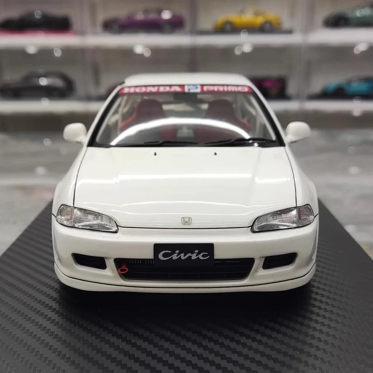 Ignition Honda 1992 Civic EG6 White 1:18 – Collectible Resin Model Resin