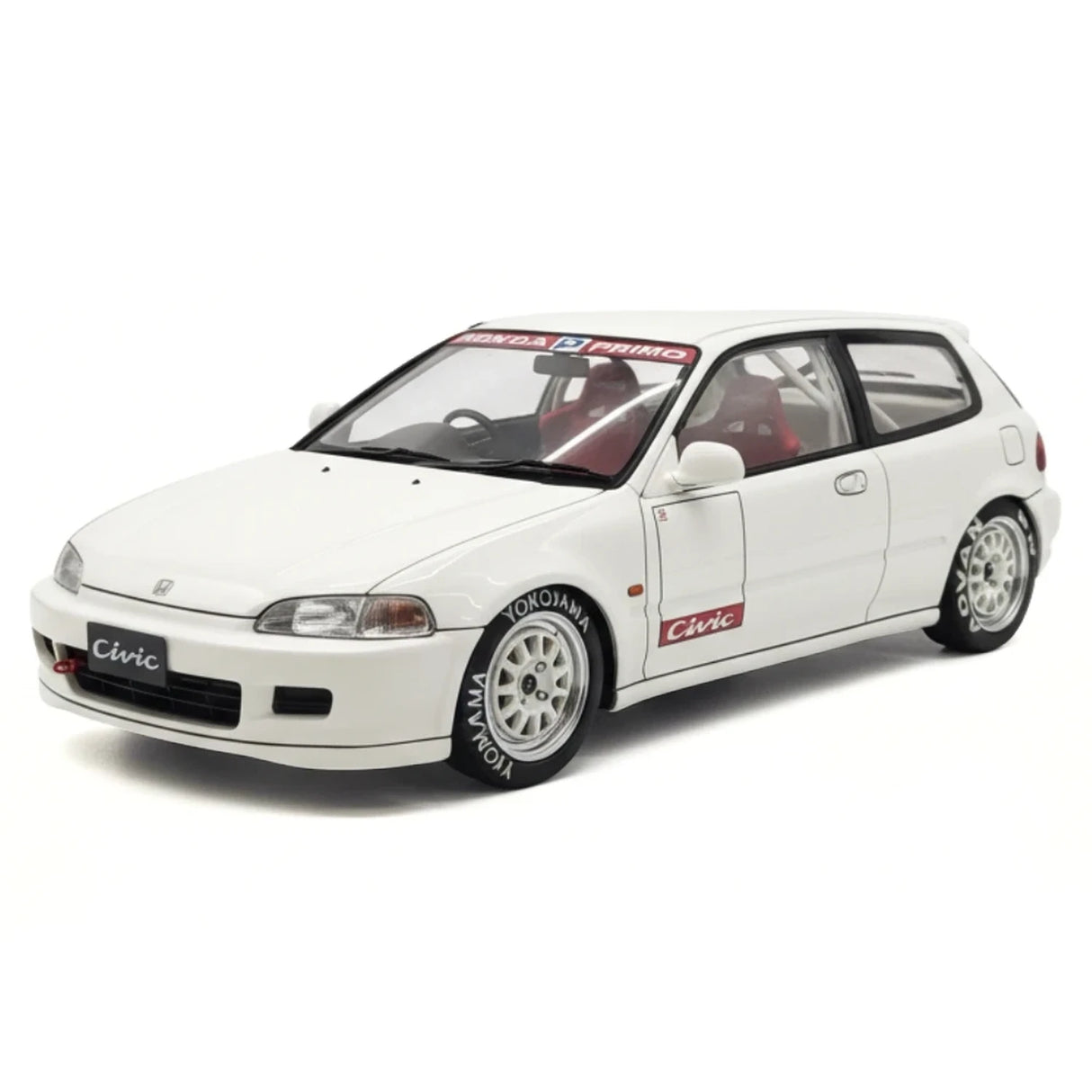 Ignition Honda 1992 Civic EG6 White 1:18 – Collectible Resin Model Resin