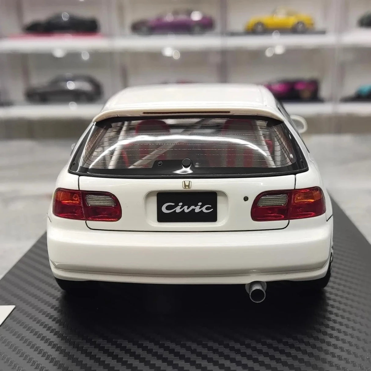 Ignition Honda 1992 Civic EG6 White 1:18 – Collectible Resin Model Resin