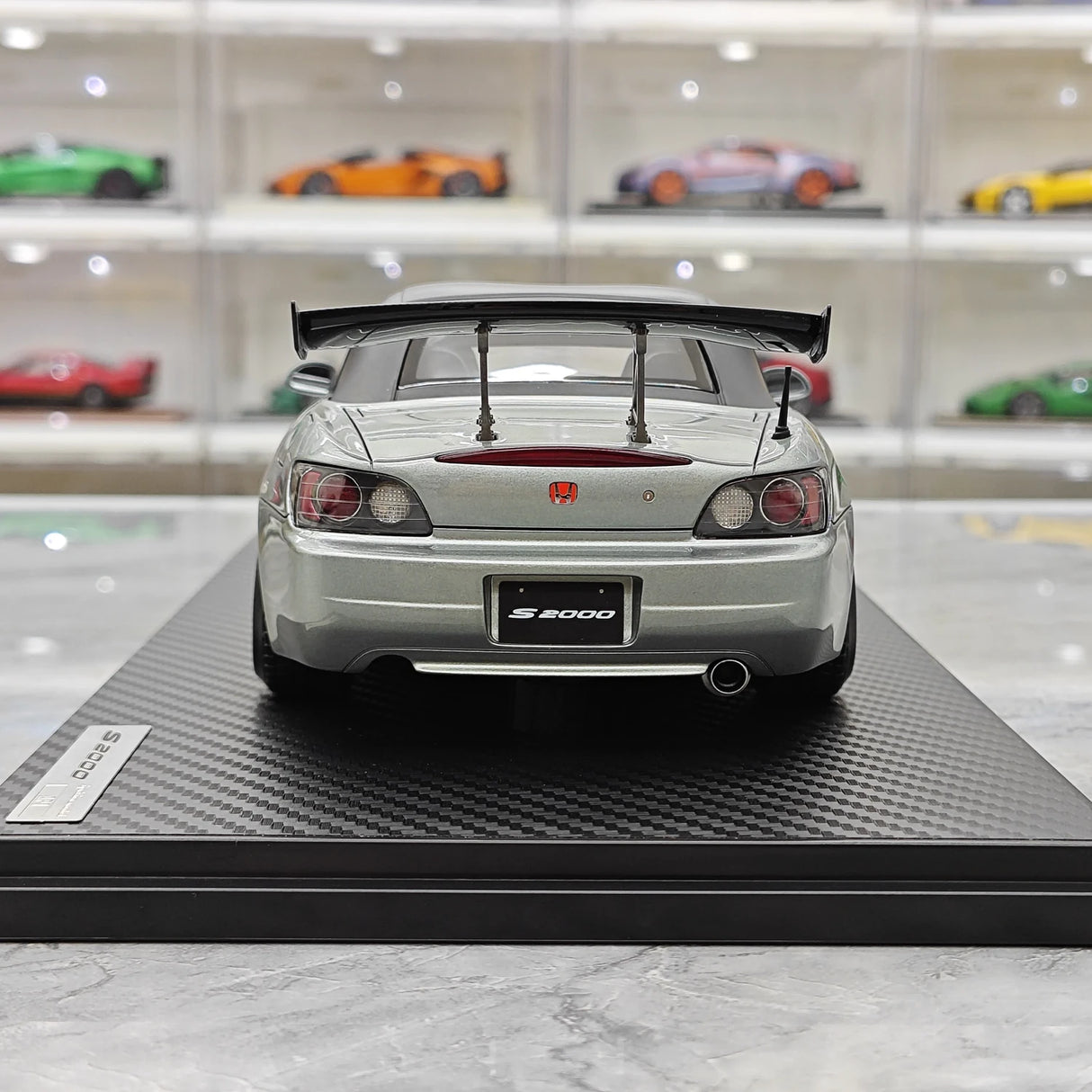 Ignition Honda 2000 S2000 (AP1) Gun Metallic 1:18 – Collectible Resin Model Resin