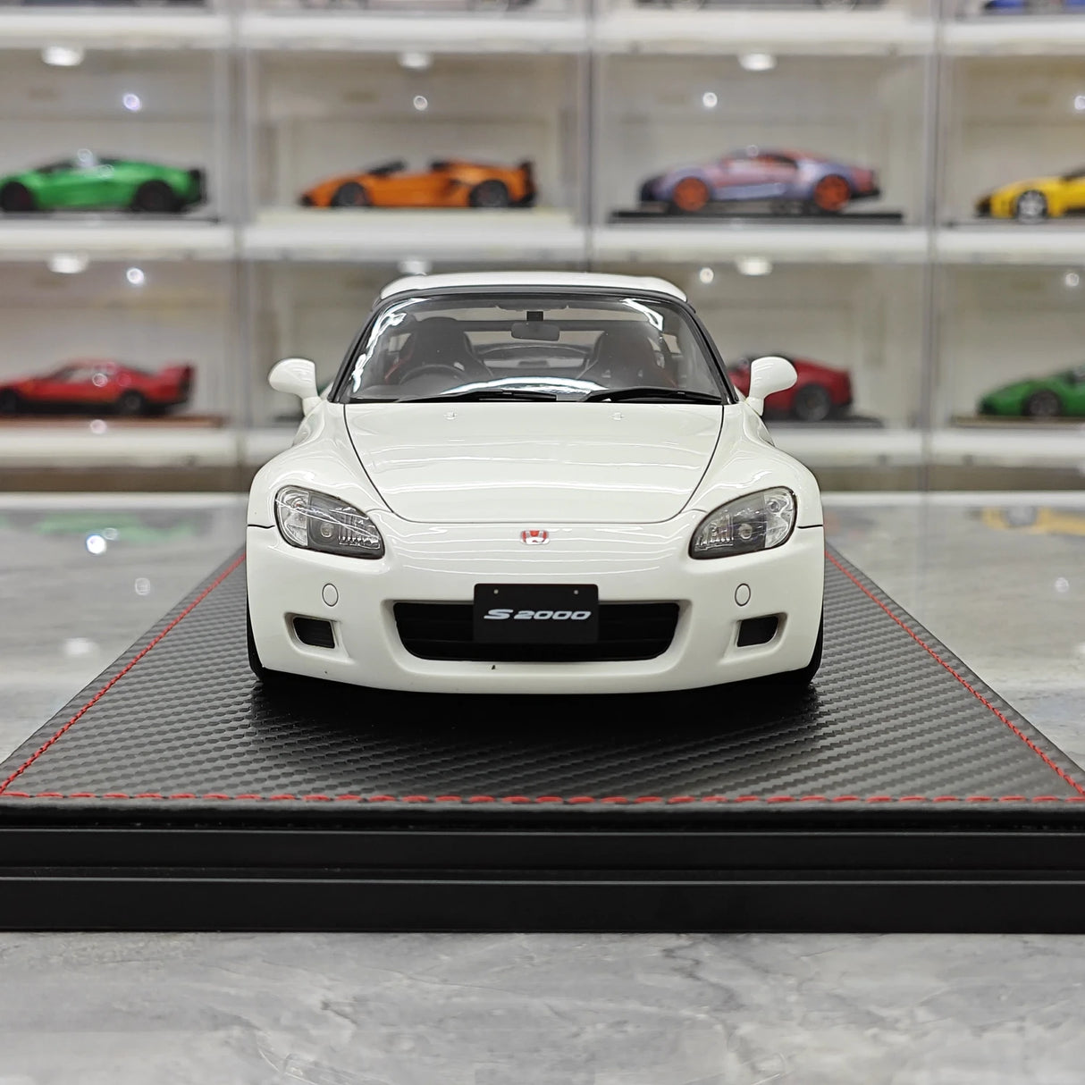 Ignition Honda 2000 S2000 (AP1) 1:18 bianco – Resina modello in resina collezionabile