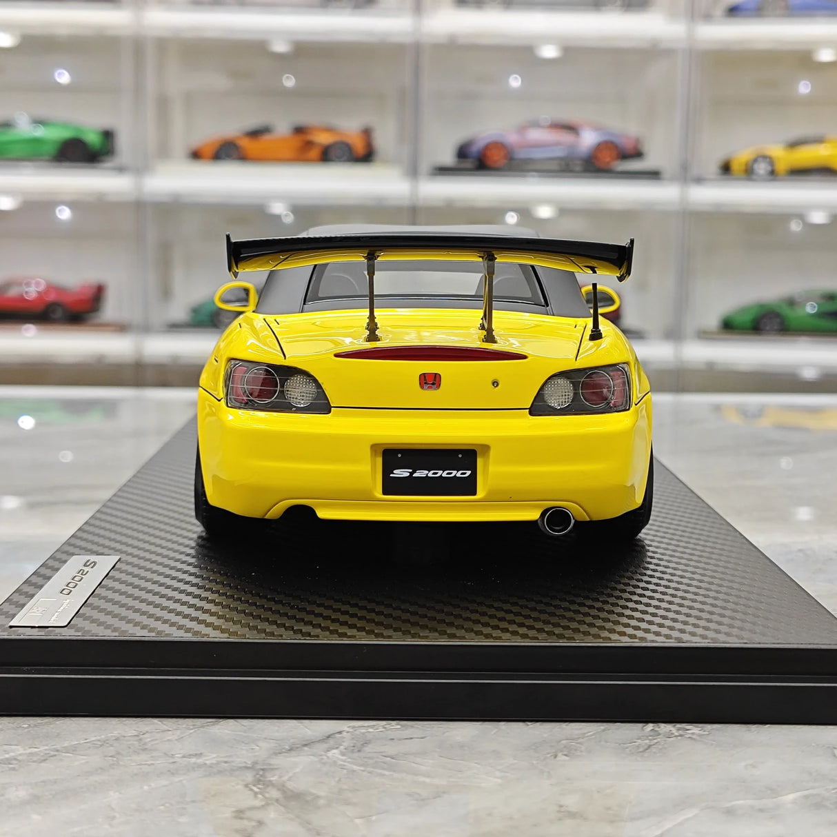 Ignition Honda 2000 S2000 (AP1) Giallo 1:18 – Resina modello in resina collezionabile