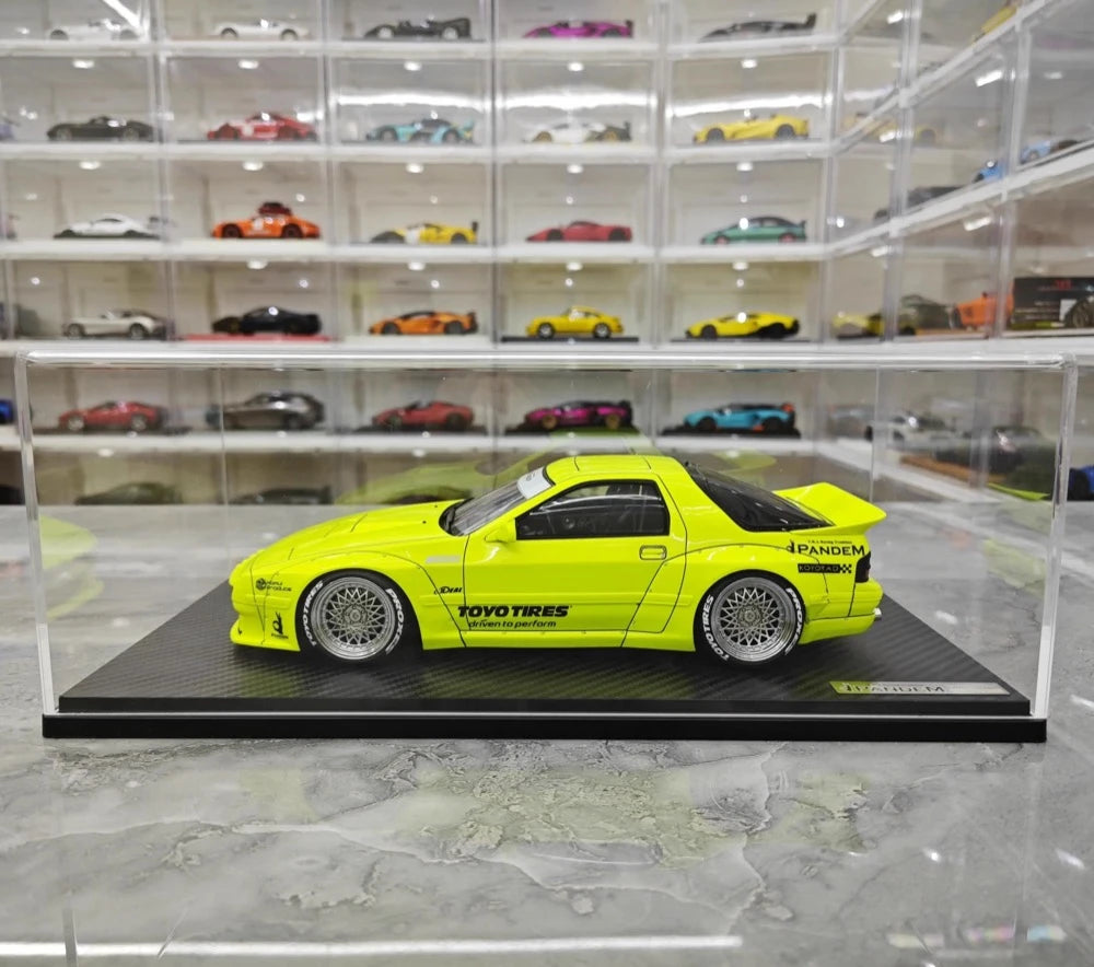 Ignition Mazda 1985 RX-7 FC3S PANDEM Green 1:18 – kolekcjonerska żywica modelowa żywica