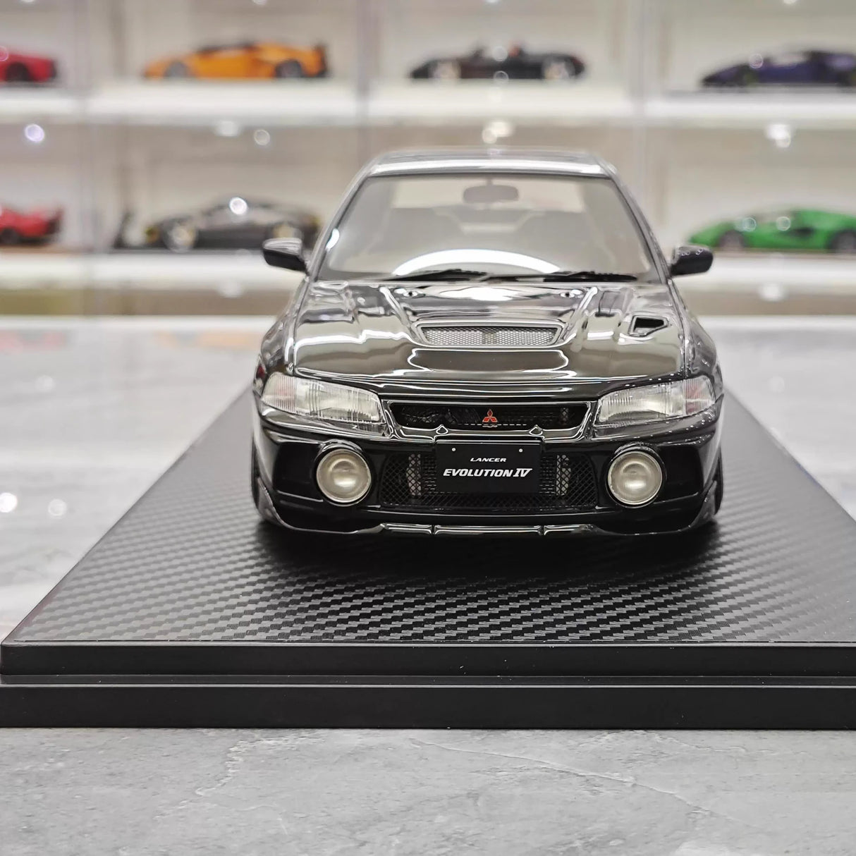 Ignition Mitsubishi 1997 Lancer Evo IV Black 1:18 – Collectible Resin Model Resin
