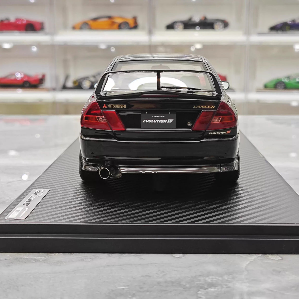Ignition Mitsubishi 1997 Lancer Evo IV Black 1:18 – Collectible Resin Model Resin