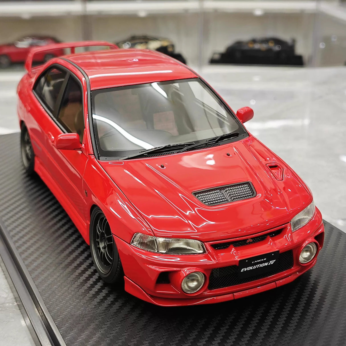 Ignition Mitsubishi 1997 Lancer Evo IV Red 1:18 – Collectible Resin Model Resin