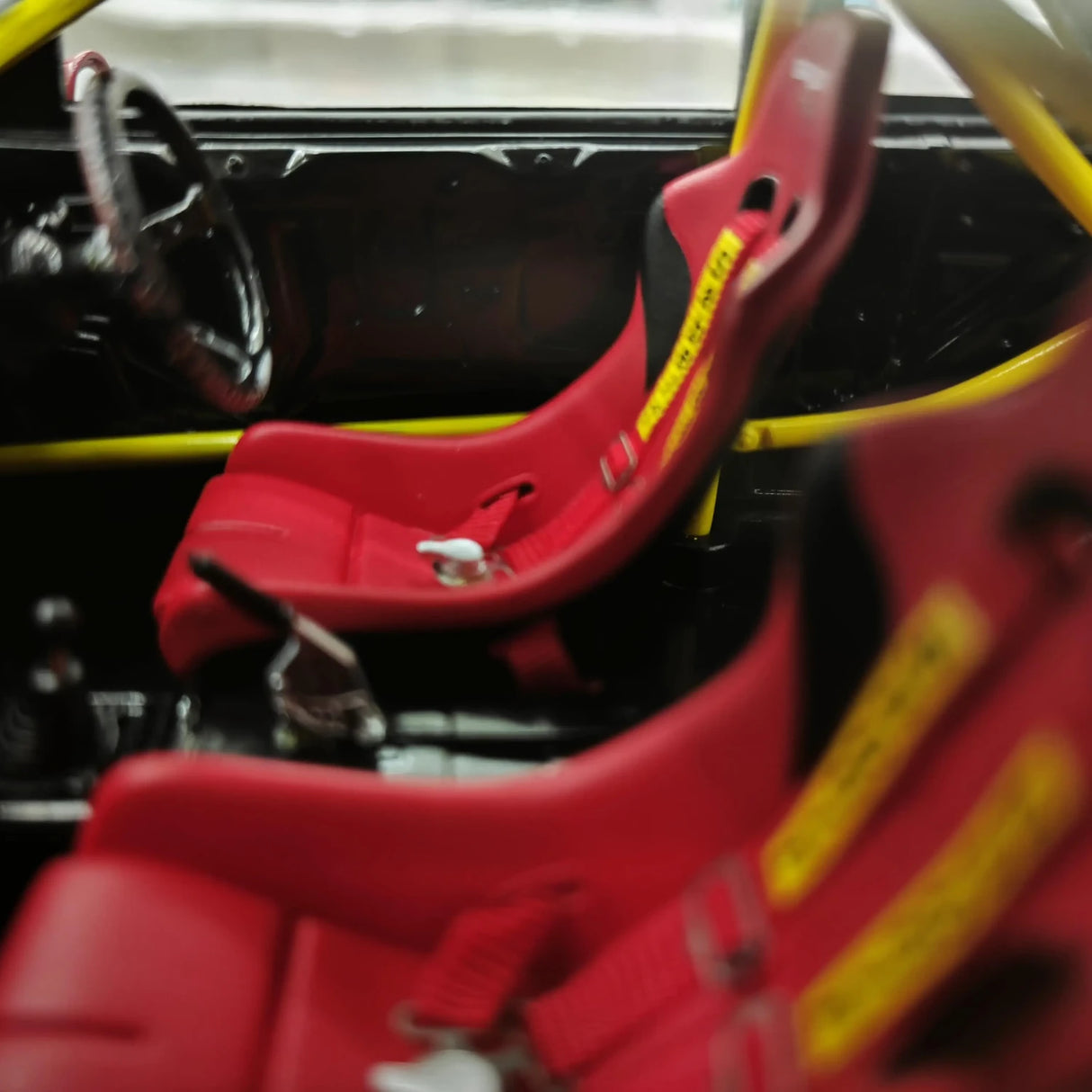 Ignition Nissan 1999 Skyline GT-R R34 LB-Super Silhouette Red 1:18 – Resina da collezione in resina