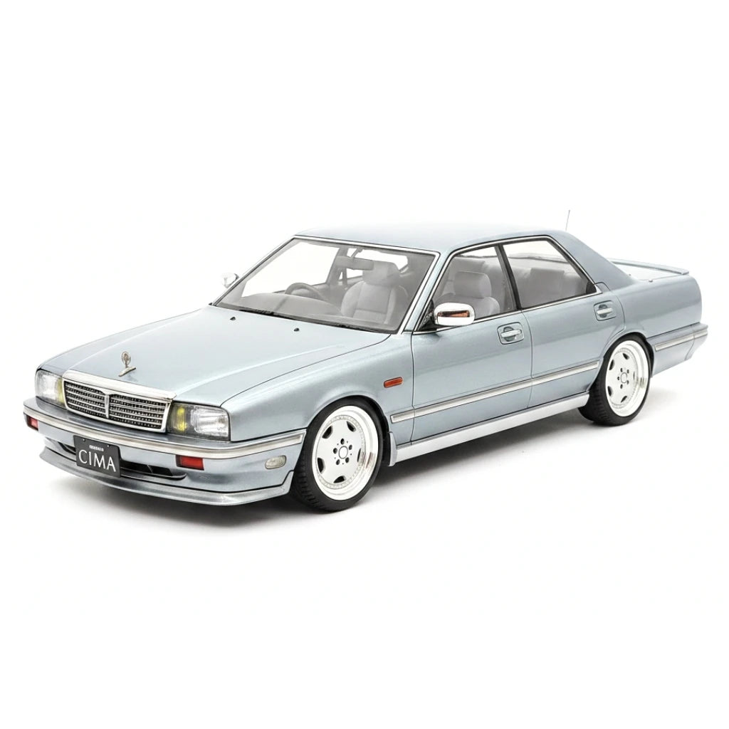 Ignition Nissan 1988 Cedric Cima Y31 Pearl White 1:18 – Resina modello in resina collezionabile