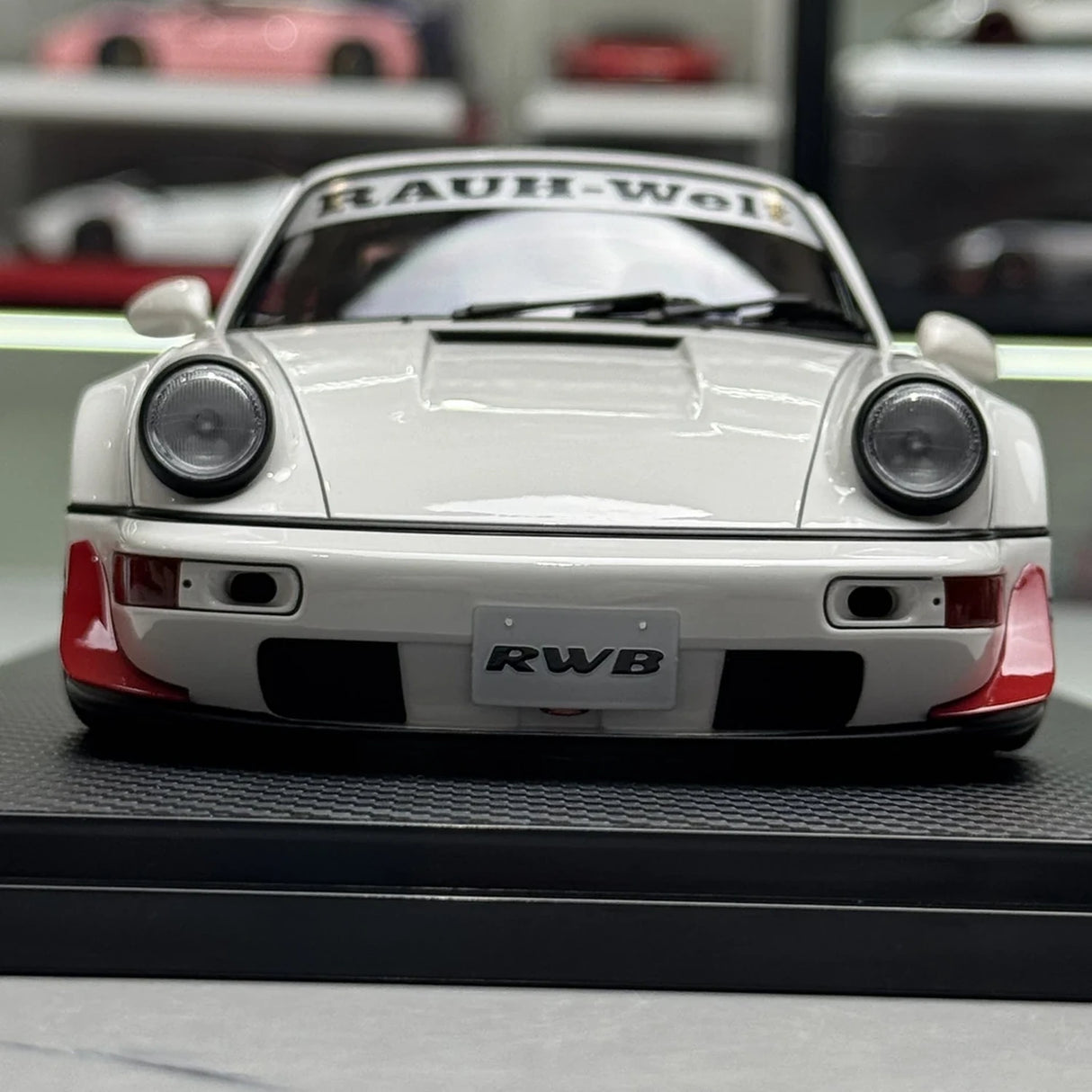 Ignition Porsche 1991 911 964 RWB Gray 1:18 – Collectible Resin Model Resin