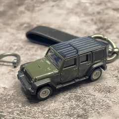 Jeep Wrangler Keychains 1:64 سيارة مصغرة Keychain