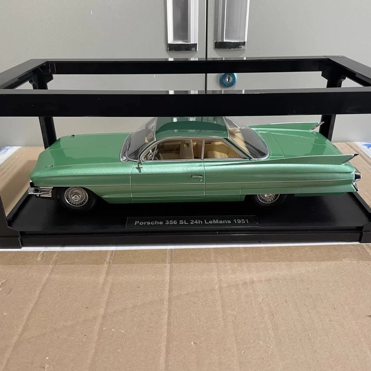 KK Scale Cadillac 1961 DeVille Series 62 Coupe Green 1:18 – Collectible Diecast Model Die-Cast