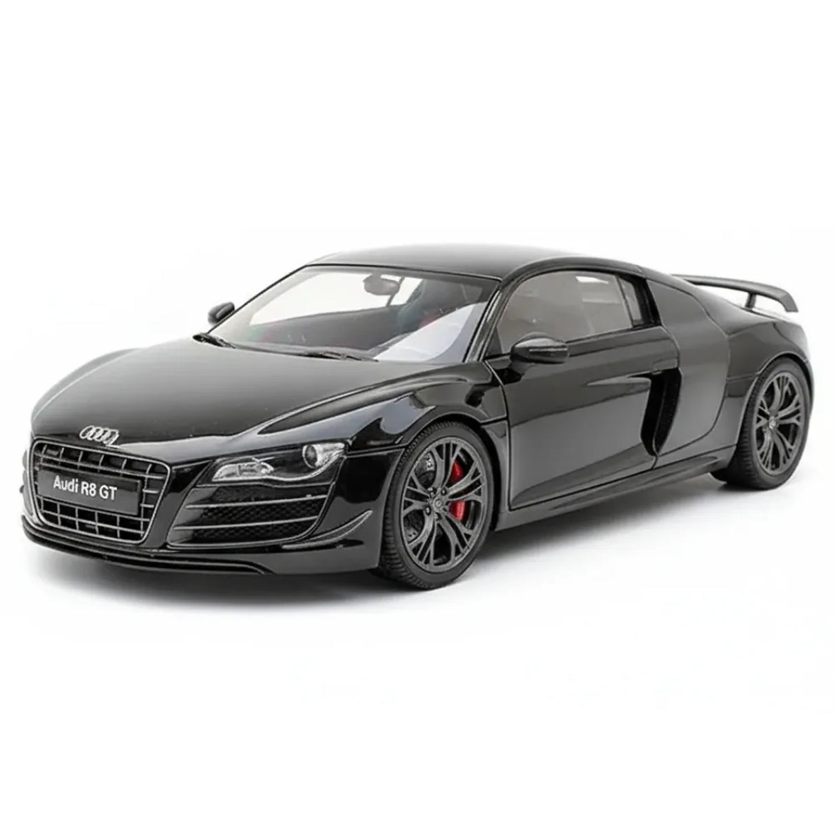 كيوشو Audi 2011 R8 GT بلاك 1:18 – نموذج معدني قابل للجمع