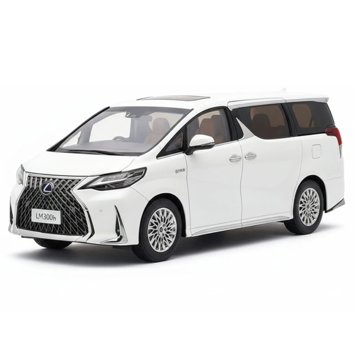 Kyosho Lexus 2020 LM 300h branco 1:18 – modelo de coleção em metal fundido