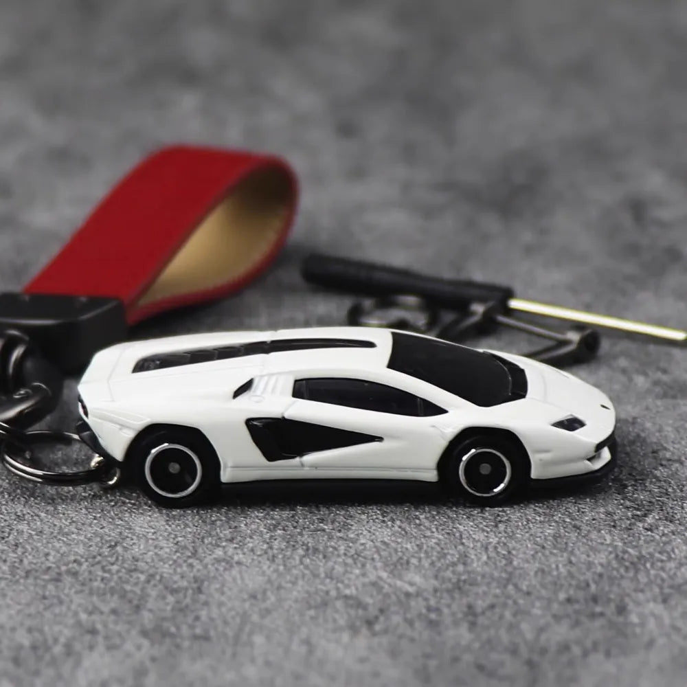 Lamborghini Countach LPI 800-4 Keychain 1:64 Model Car Keychain