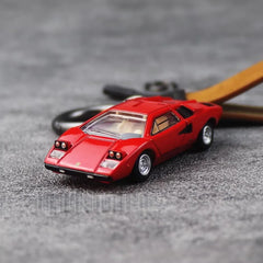 Lamborghini Countach Keychains 1:64 Model Car Keychain