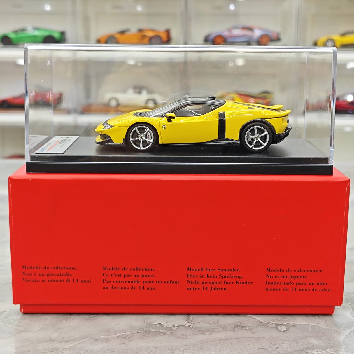 룩 스마트 Ferrari 2025 849 Testarossa 쿠페 지알로 모데나 1:43 – 수집용 레진 모델 레진