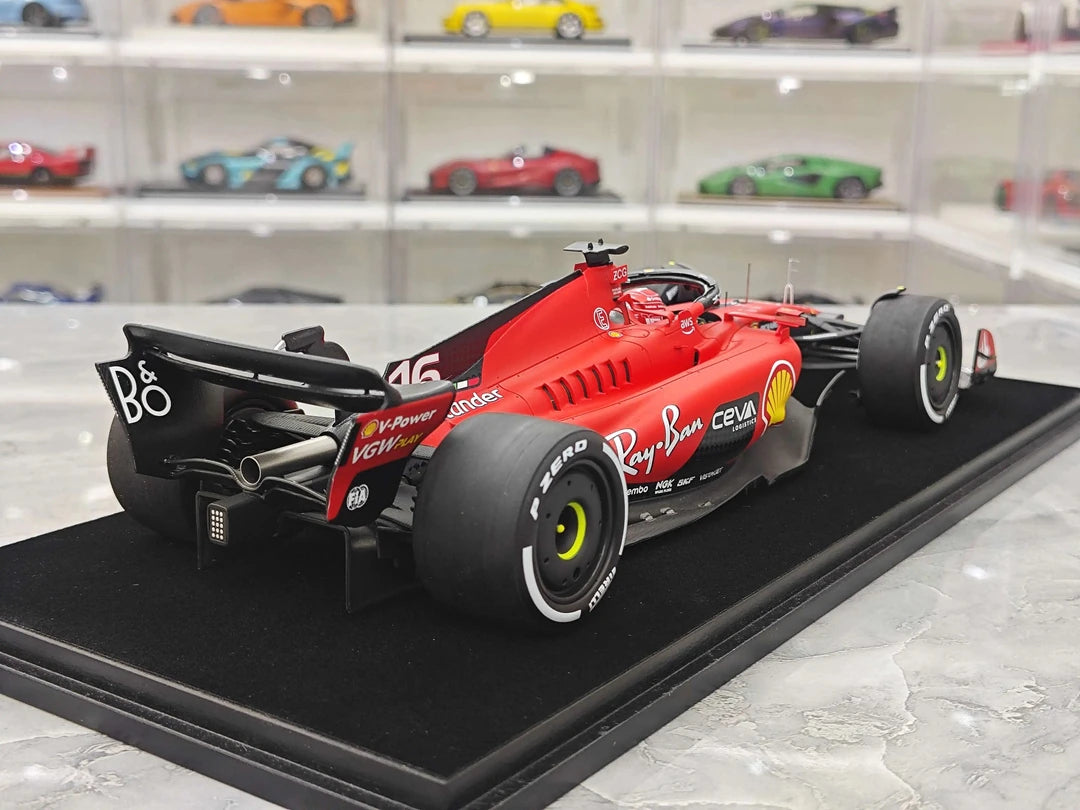 1:18 Ferrari 2023 SF-23 #16 Singapore GP Charles Leclerc F1 Resin-Modell von Look Smart – Ansicht 8
