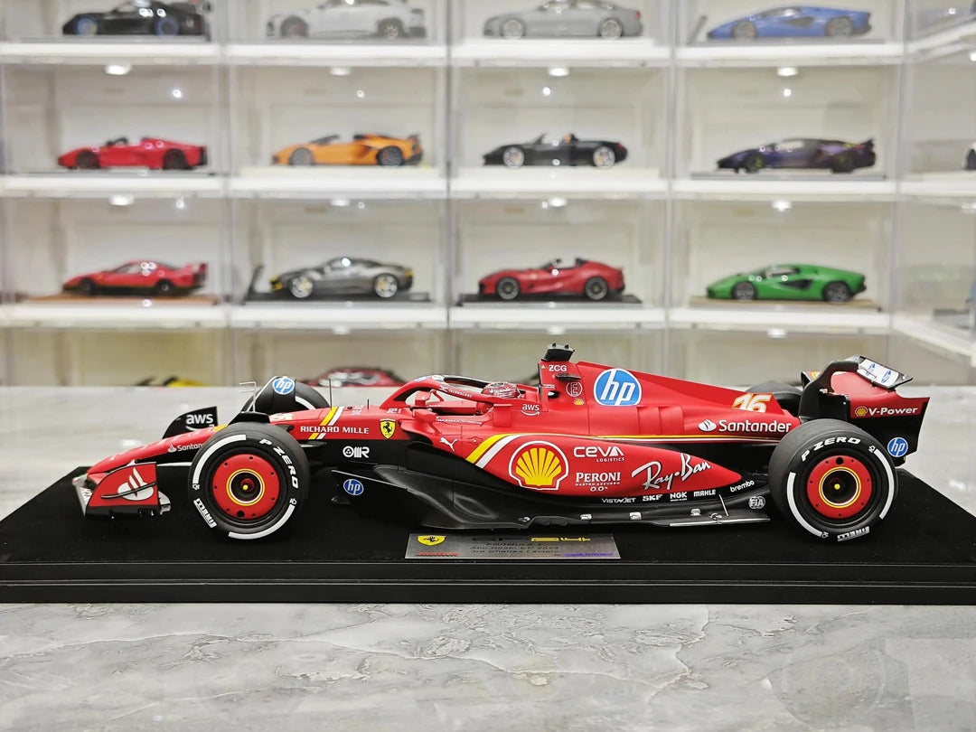 1:18 Ferrari 2024 SF-24 #16 Abu Dhabi GP Charles Leclerc F1 Harzmodell von Look Smart – Ansicht 5
