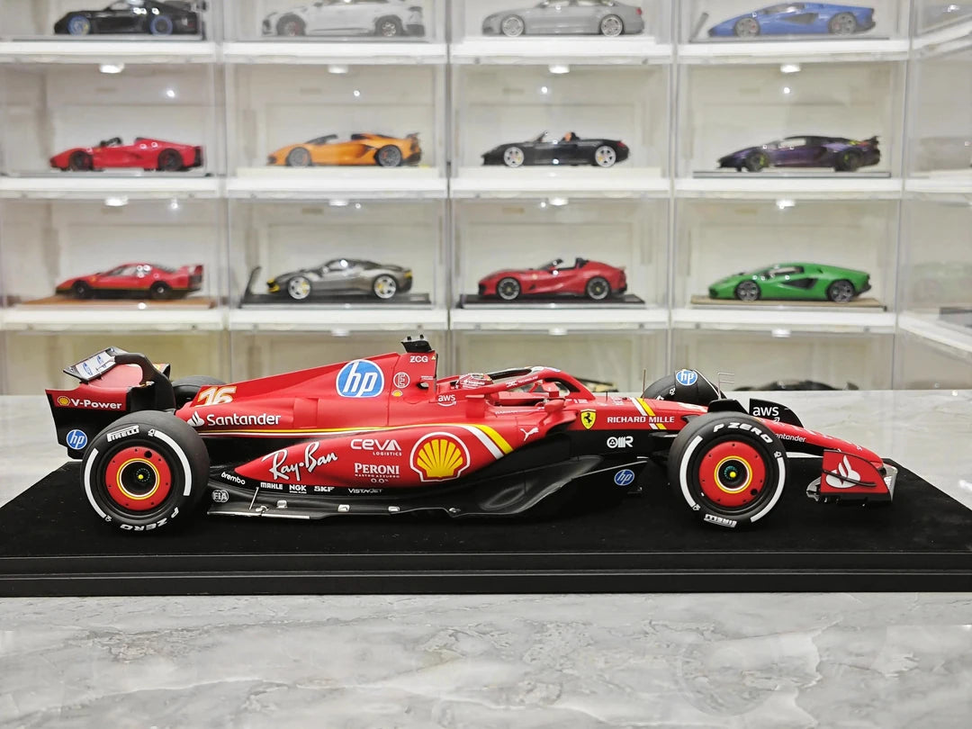 1:18 Ferrari 2024 SF-24 #16 Abu Dhabi GP Charles Leclerc F1 Resin-Modell von Look Smart – Ansicht 9