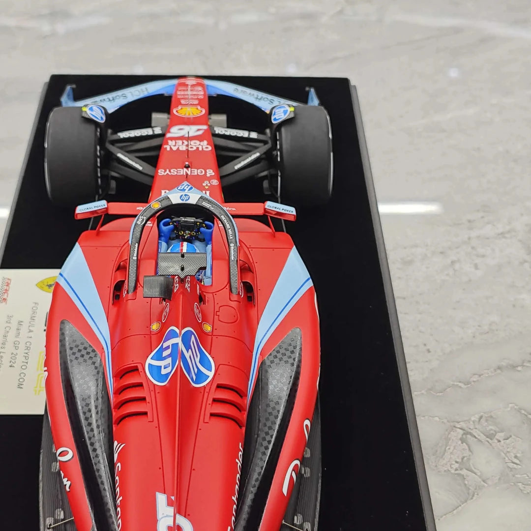 1:18 Ferrari 2024 SF-24 #16 Miami GP Charles Leclerc F1 Resin-Modell von Look Smart – Ansicht 12