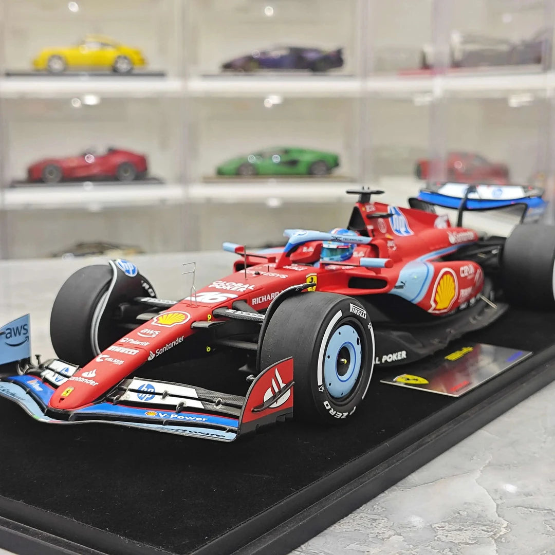 1:18 Ferrari 2024 SF-24 #16 Miami GP Charles Leclerc F1 Resin-Modell von Look Smart – Ansicht 3