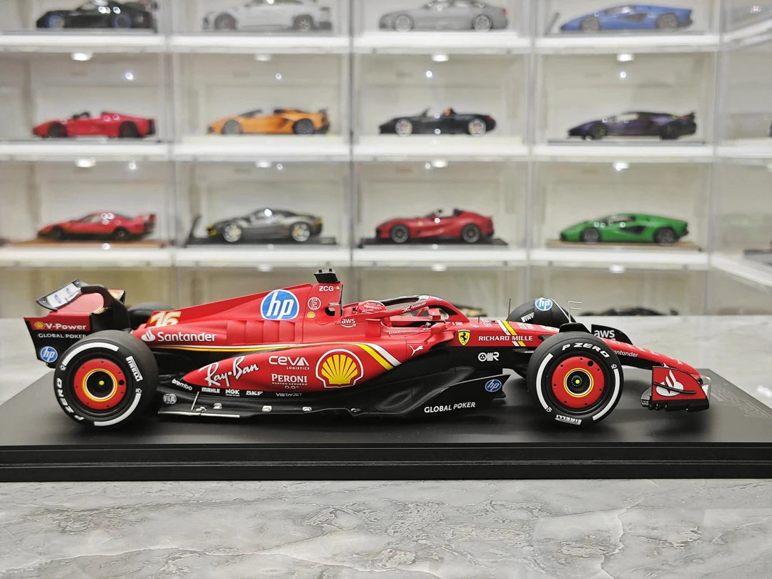 1:18 Ferrari 2024 SF-24 #16 United States GP Austin Charles Leclerc F1 Resin-Modell von Look Smart – Ansicht 9