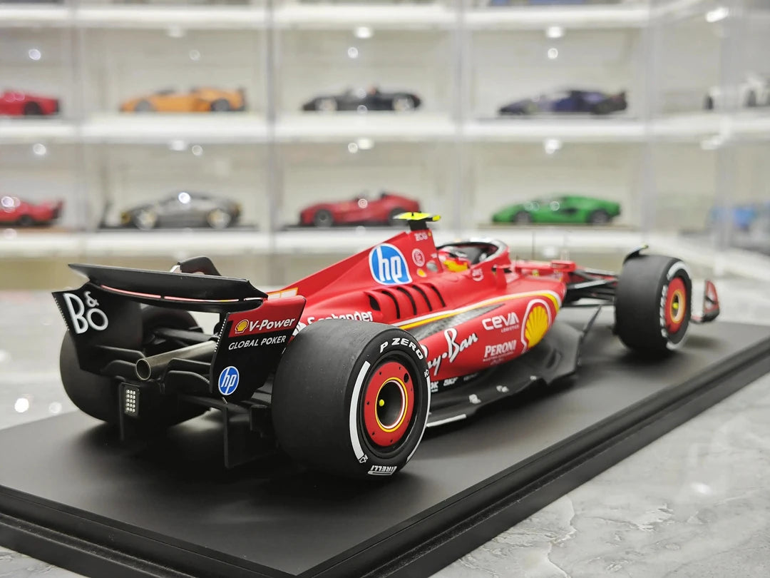1:18 Ferrari 2024 SF-24 #55 United States GP Austin Carlos Sainz F1 Resin-Modell von Look Smart – Ansicht 8