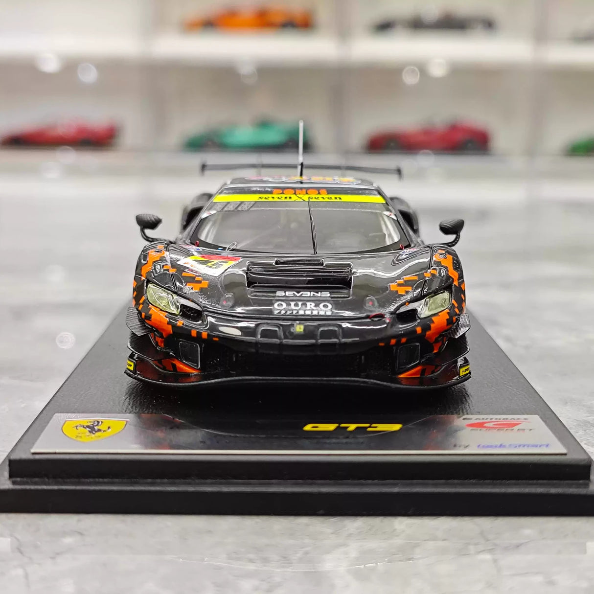 Ferrari 2025 296 GT3 #45 1:43 resin collectible model by Look Smart - view 1