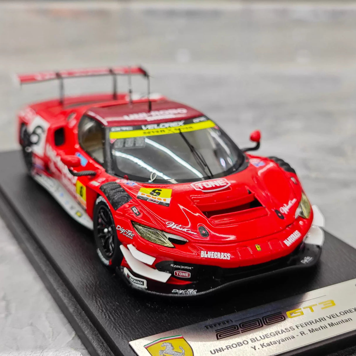 Ferrari 2025 296 GT3 #6 1:43 resin collectible model by Look Smart - view 10