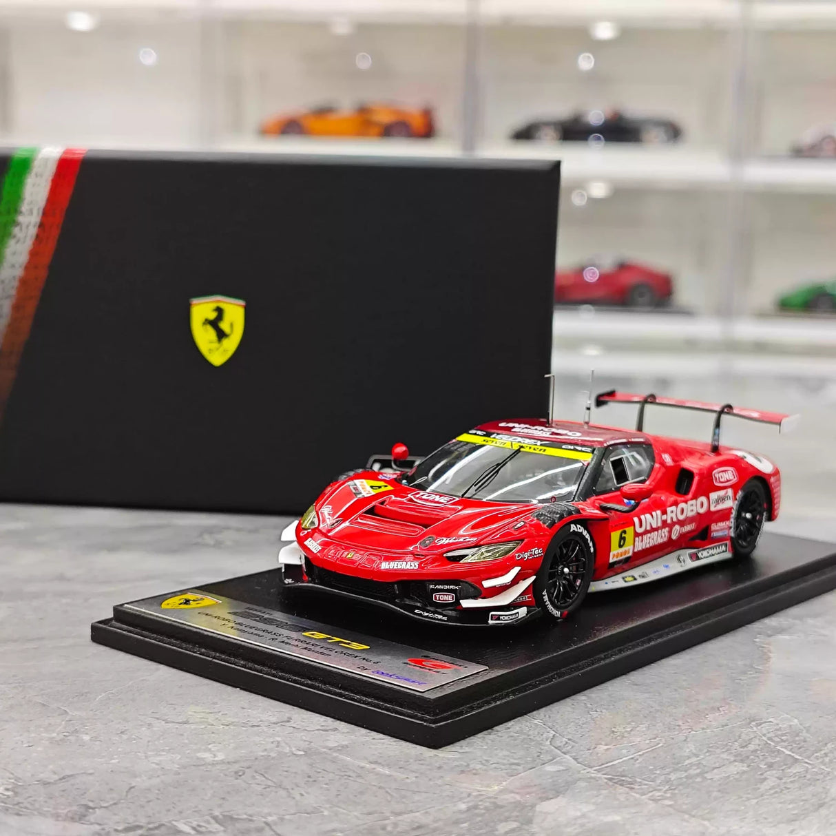 Ferrari 2025 296 GT3 #6 1:43 resin collectible model by Look Smart - view 14