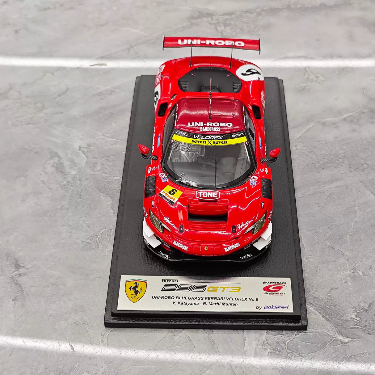 Ferrari 2025 296 GT3 #6 1:43 resin collectible model by Look Smart - view 2