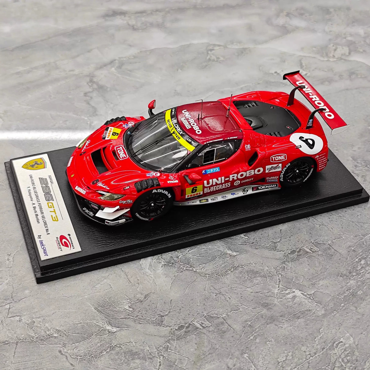 Ferrari 2025 296 GT3 #6 1:43 resin collectible model by Look Smart - view 4