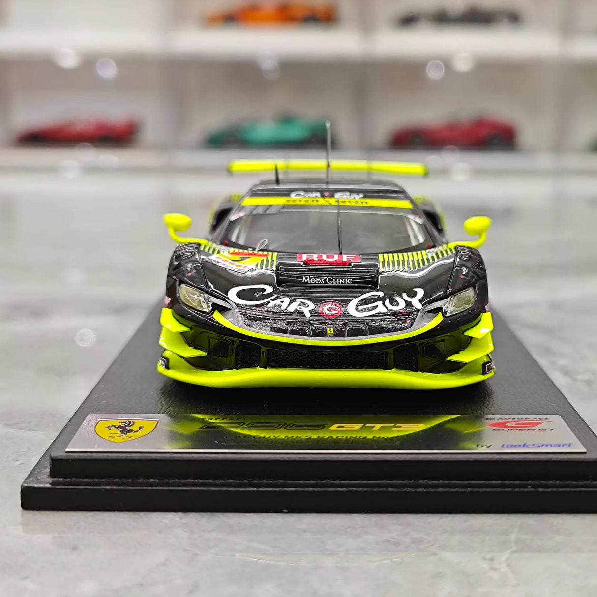 Ferrari 2025 296 GT3 #7 1:43 resin collectible model by Look Smart - view 1