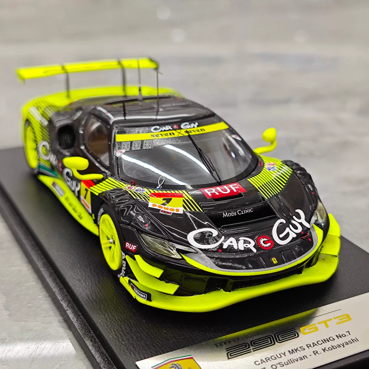 Ferrari 2025 296 GT3 #7 1:43 resin collectible model by Look Smart - view 10