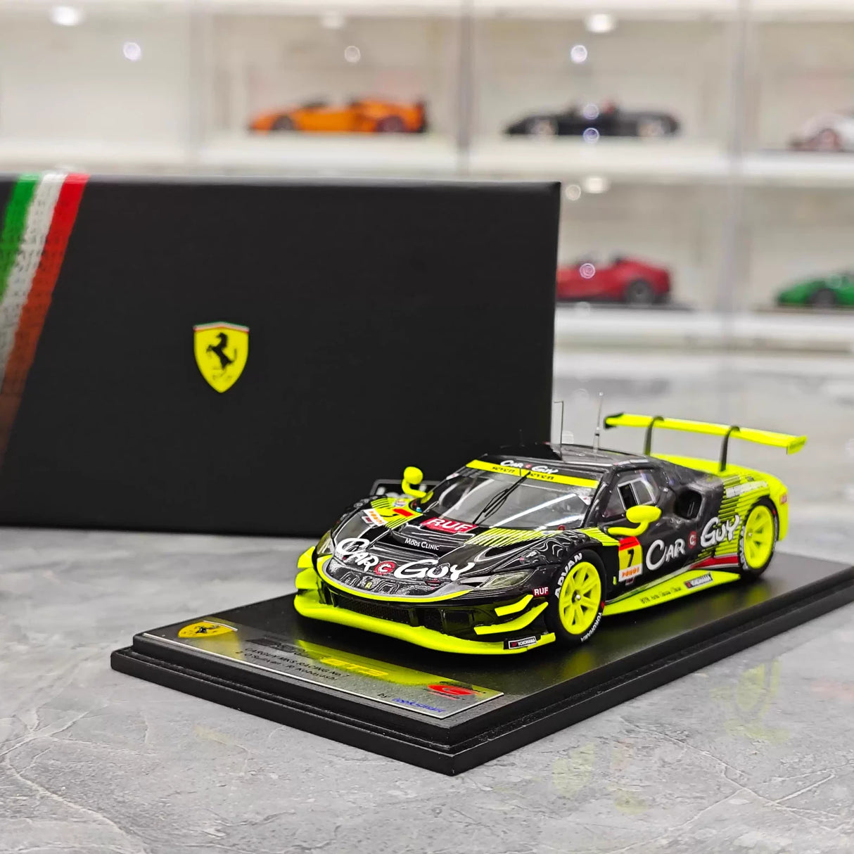 Ferrari 2025 296 GT3 #7 1:43 resin collectible model by Look Smart - view 14