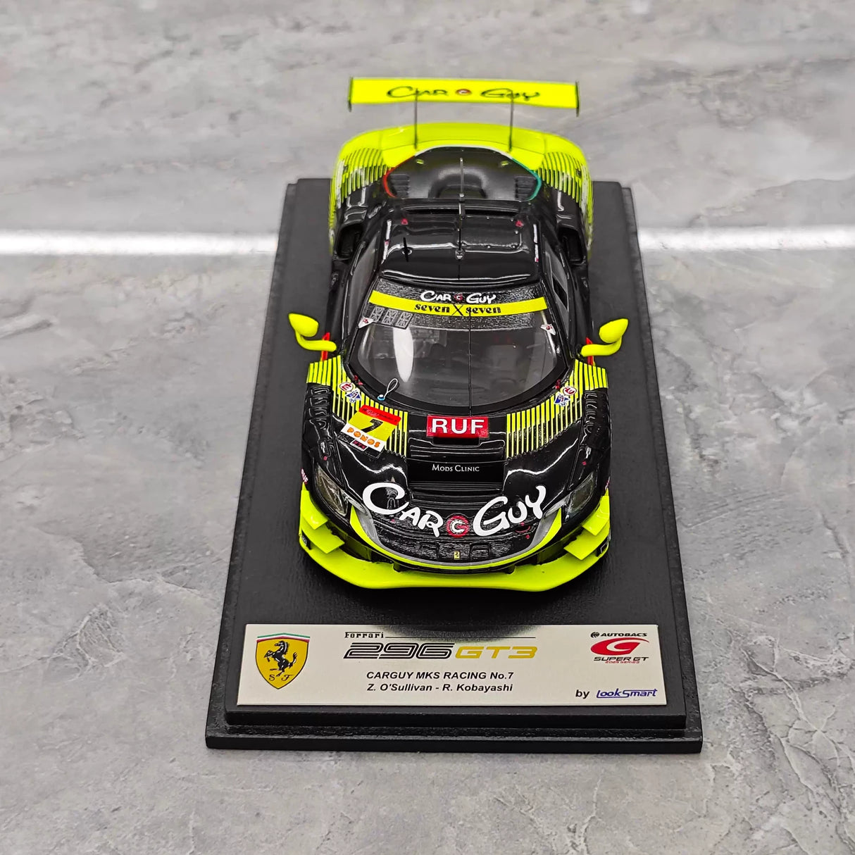 Ferrari 2025 296 GT3 #7 1:43 resin collectible model by Look Smart - view 2