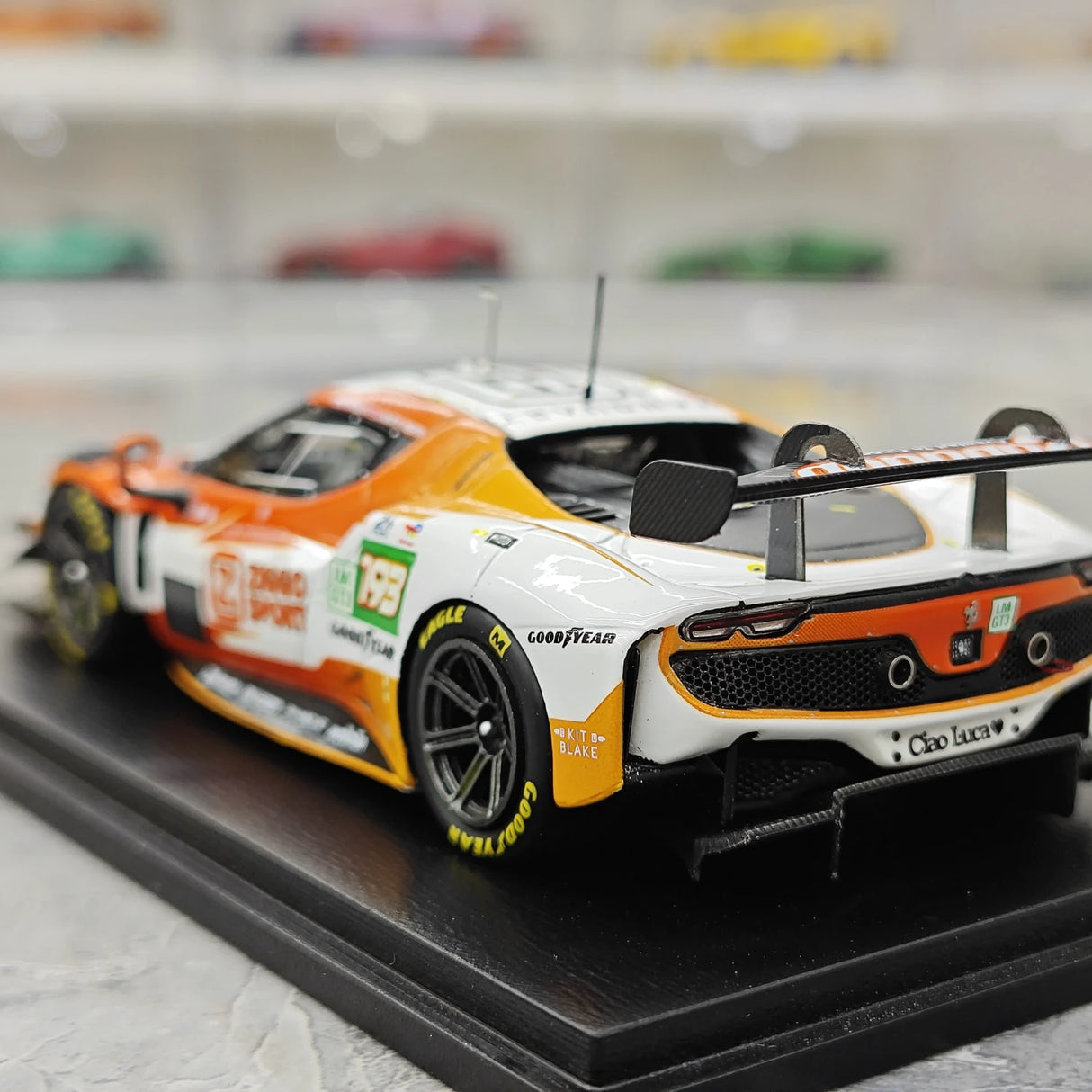 Look Smart Ferrari 2025 296 LMGT3 193 Ziggo Sport Tempesta Racing 1:43 – keräilyhartsimalli