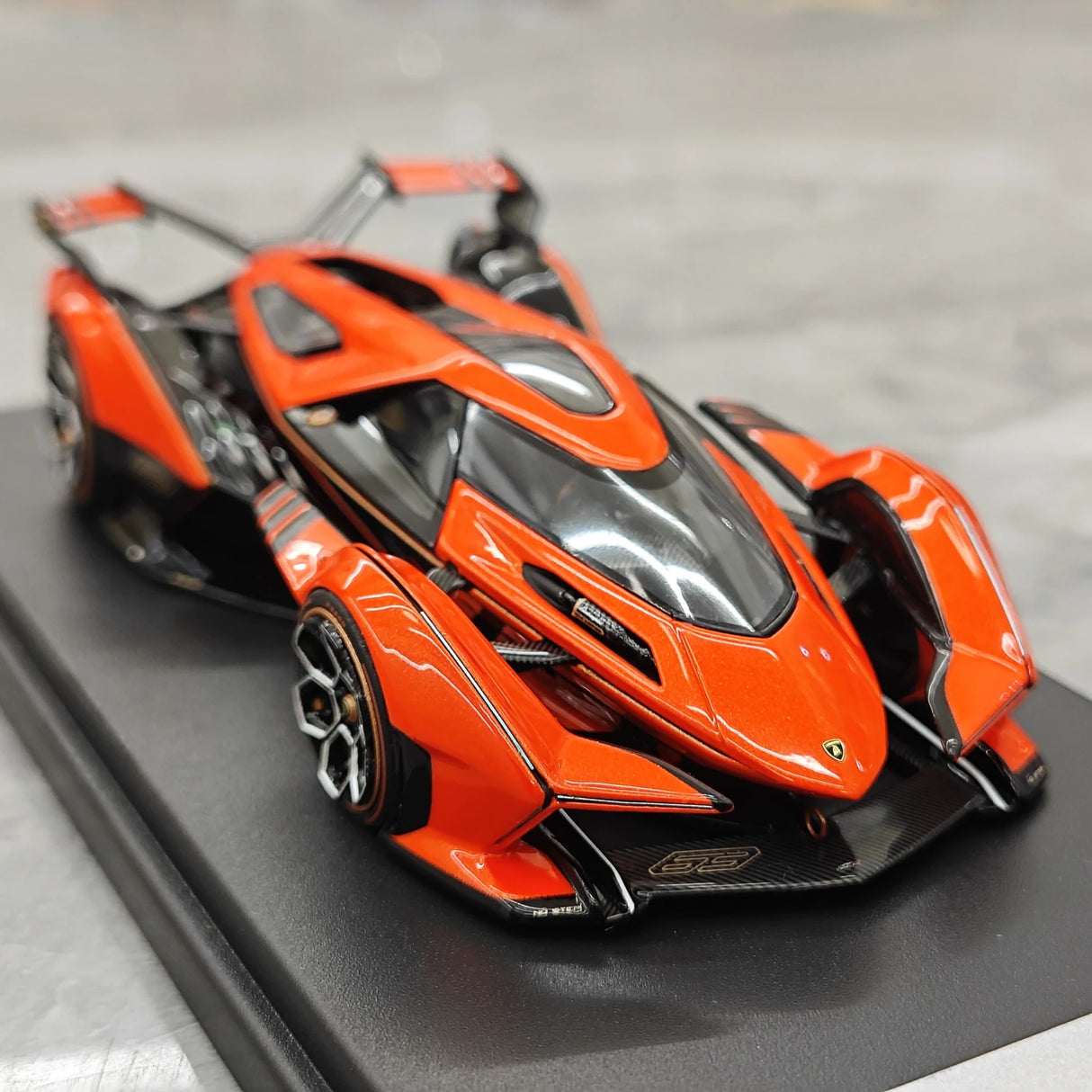 Look Smart Lamborghini 2019 Lambo V12 Vision Gran Turismo Arancio 1:43 – Résine modèle en résine de collection