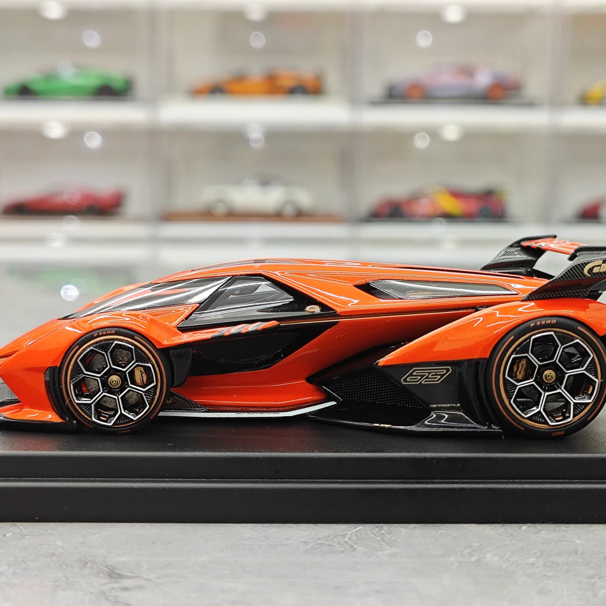 Look Smart Lamborghini 2019 Lambo V12 Vision Gran Turismo Arancio 1:43 – Résine modèle en résine de collection
