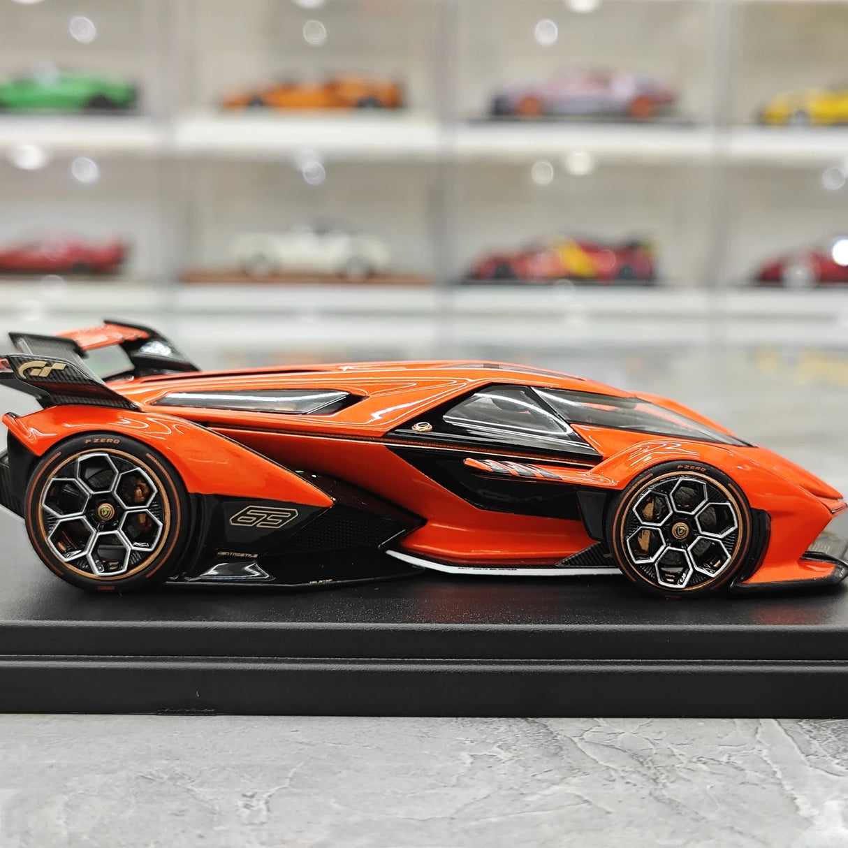 Look Smart Lamborghini 2019 Lambo V12 Vision Gran Turismo Arancio 1:43 – Résine modèle en résine de collection