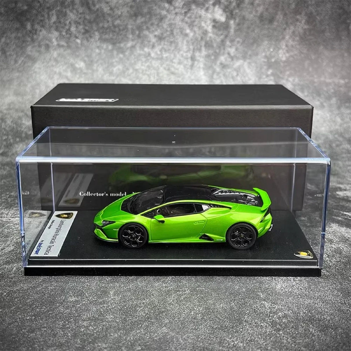 Look Smart Lamborghini 2022 Huracan LP640-2 Tecnica Green 1:43 – Collectible Resin Model Resin