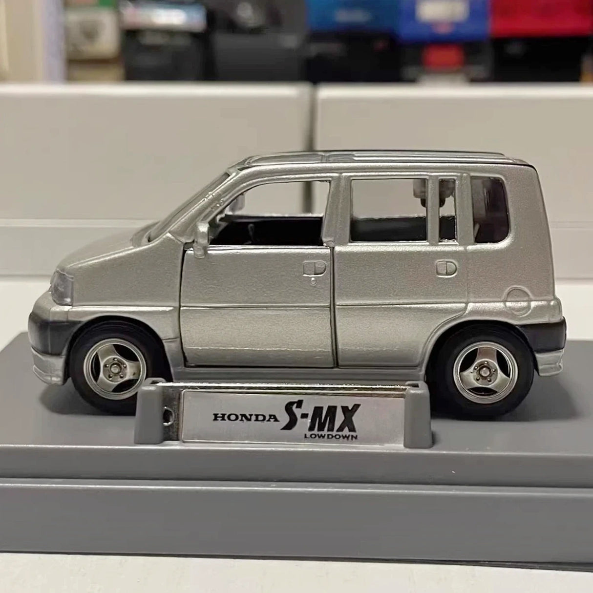 إم تيك Honda 1998 S-MX سيلفر 1:43 – نموذج معدني قابل للجمع مصبوب.