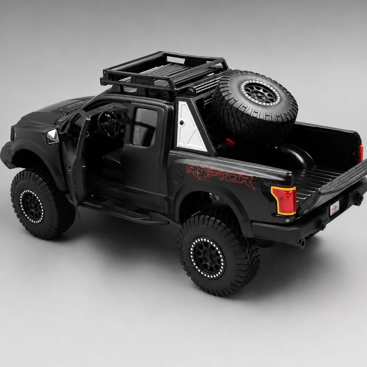 Maisto Ford 2020 F-150 Raptor Off-Road Black 1:24 – Diecast Display Model Die-Cast