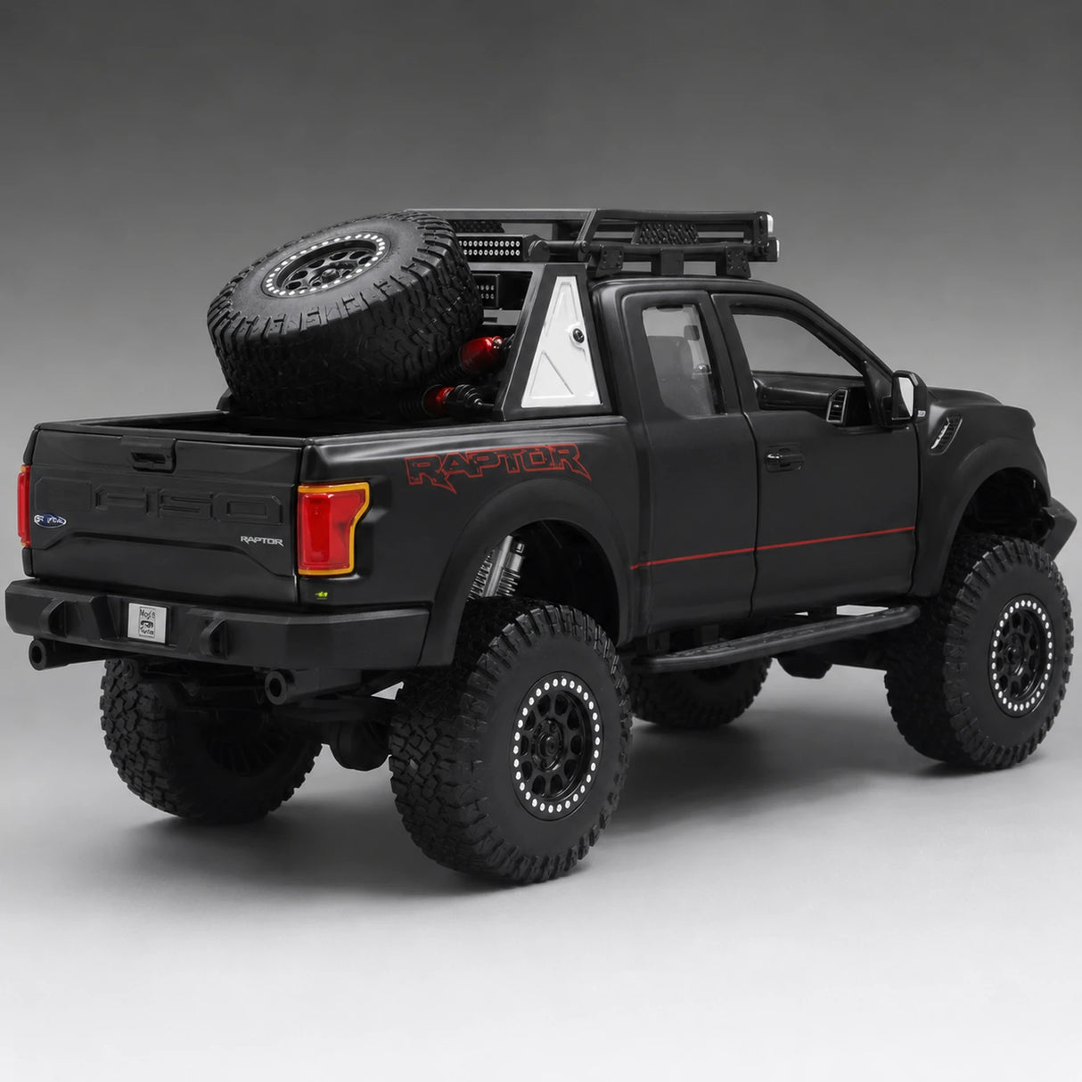 Maisto Ford 2020 F-150 Raptor Off-Road Black 1:24 – Diecast Display Model Die-Cast