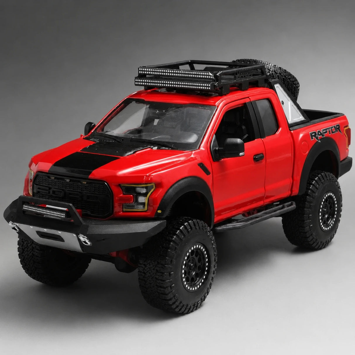 Maisto Ford 2020 F-150 Raptor Off-Road Red 1:24 – Diecast Display Model Die-Cast