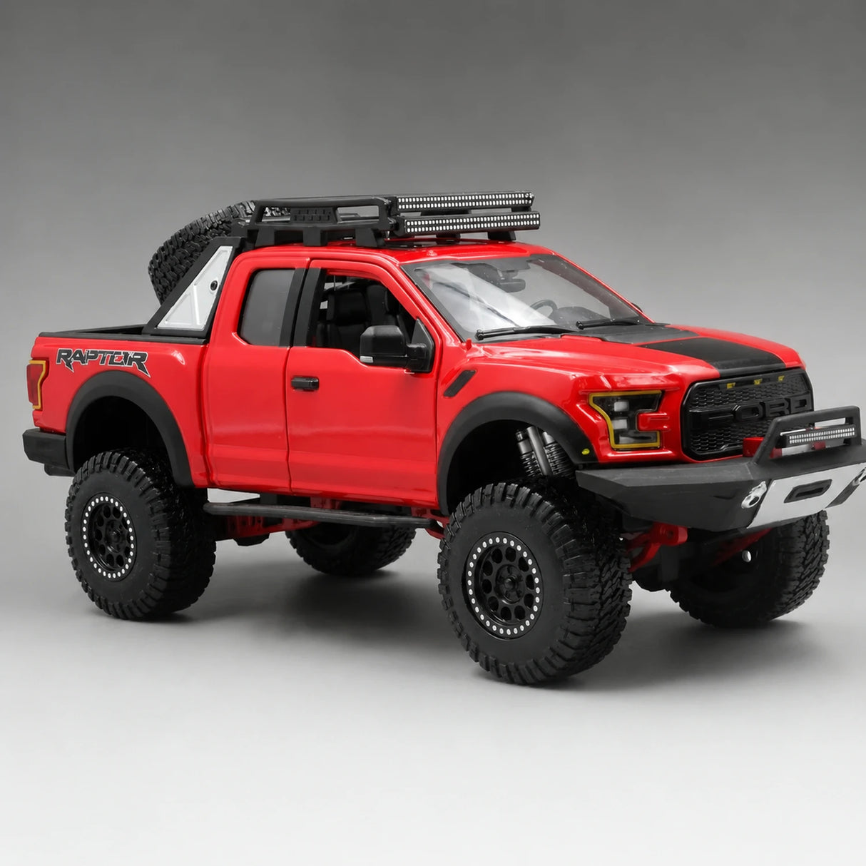 Maisto Ford 2020 F-150 Raptor Off-Road Red 1:24 – Diecast Display Model Die-Cast